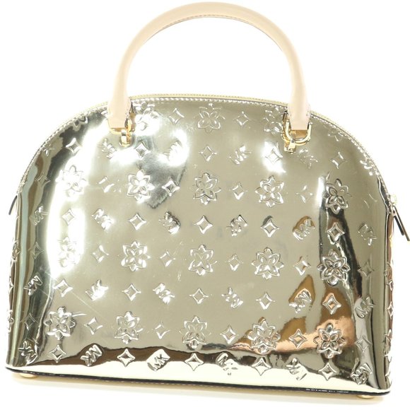 Michael Kors Emmy Large Top Zip Satchel Pale Gold - Picture 5 of 8